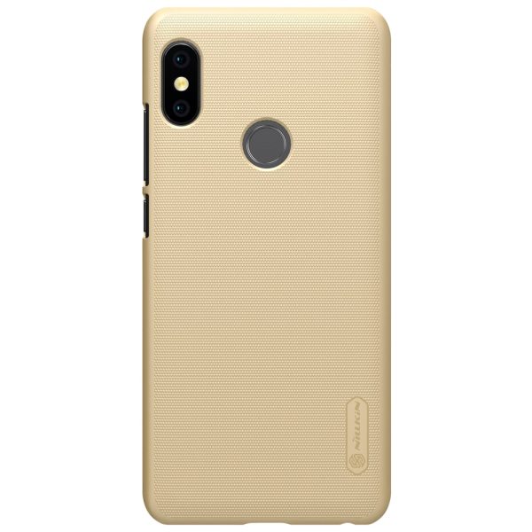 Redmi Note 5 / Note 5 PRO Frosted Shield Hard Back Cover by Nillkin - Gold