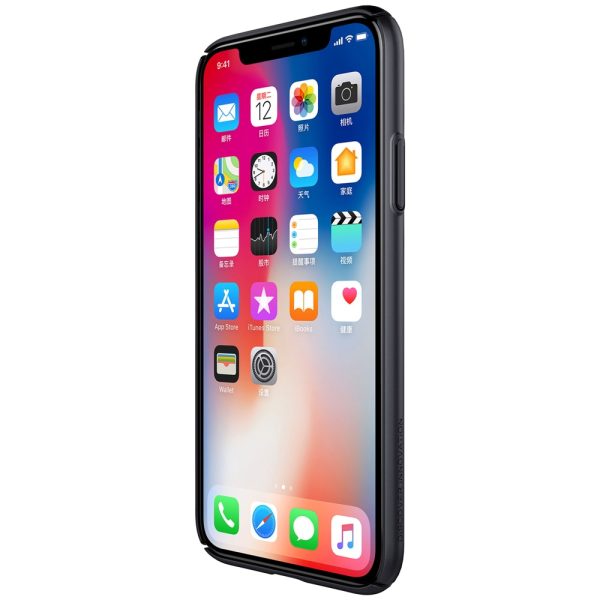 iPhone X Air Case Breathable Hard Back Cover by Nillkin - Black iPhone X Air Case Breathable Hard Back Cover by Nillkin - Black