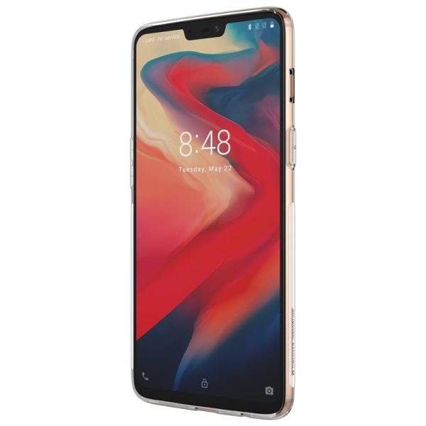 OnePlus 6 Premium Silicon Cover - Transparent