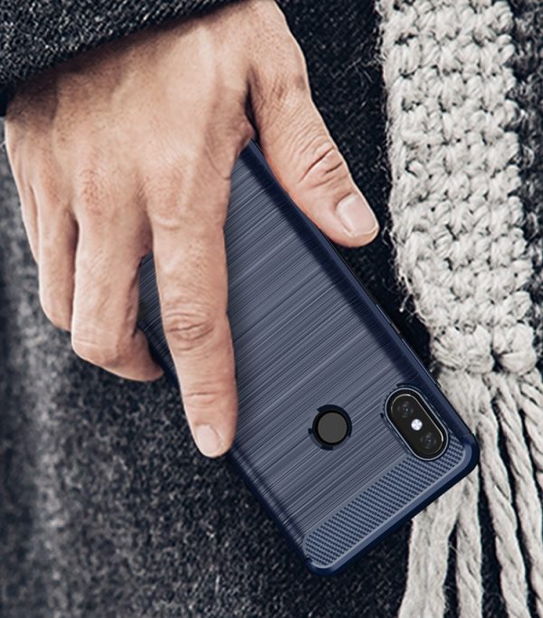 Redmi Note 5 / Redmi Note 5 Pro / Redmi Note 5 Ai  Concise Series / Slim Anti-fingerprint TPU Case by iPaky - Black.