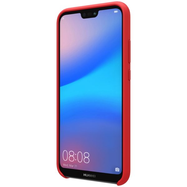 Huawei P20 Lite Flex Pure Soft Premium TPU Case by Nillkin - Red