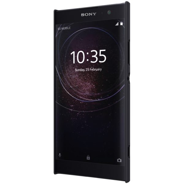 Sony Xperia XA2 Frosted Shield Hard Back Cover by Nillkin - Black