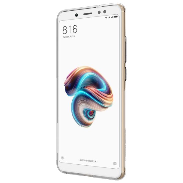 Redmi Note 5 / Redmi Note 5 PRO Premium Silicon Cover by Nillkin - Transparent Redmi Note 5 / Redmi Note 5 PRO Premium Silicon Cover by Nillkin - Transparent