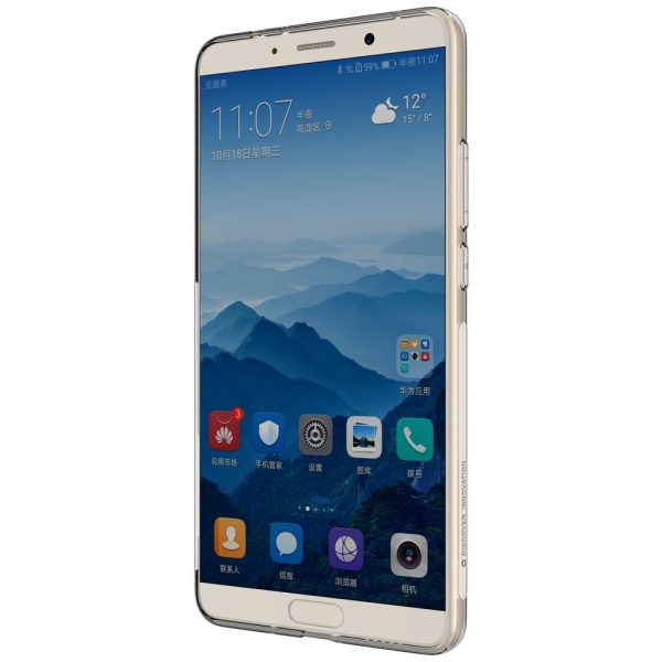 Huawei Mate 10 Premium Silicon Cover - Transparent