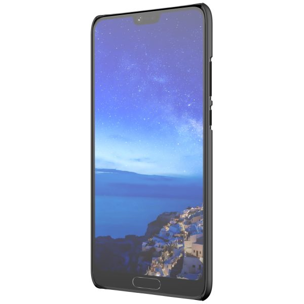 Huawei P20 Frosted Shield Hard Back Cover by Nillkin - Black