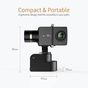 Yi Gimbal 3-Axis Handheld Stabilizer for Yi Lite, 4K, 4K+ and other Action Cameras (Gimbal Only) - Black