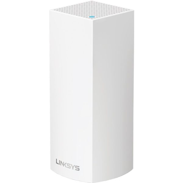 Linksys WHW0301-ME Velop Intelligent Mesh WiFi System, Tri-Band, 1-Pack White (AC2200)