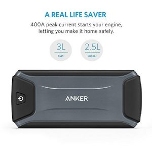 Anker 10000mAh (37 Wh) Car Jump Starter Gray - (A1501311)