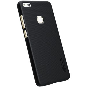 Huawei P10 Lite Frosted Shield Hard Back Cover by Nillkin - Midnight Black.