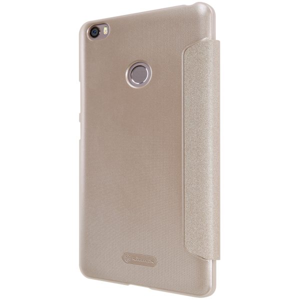 Nillkin Sparkle Window View Smart Sleep Wake Up Case PU Leather Flip Cover Case for Mi Max