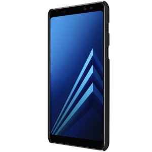 Samsung Galaxy A8 2018  Frosted Shield Hard Back Cover by Nillkin - Black