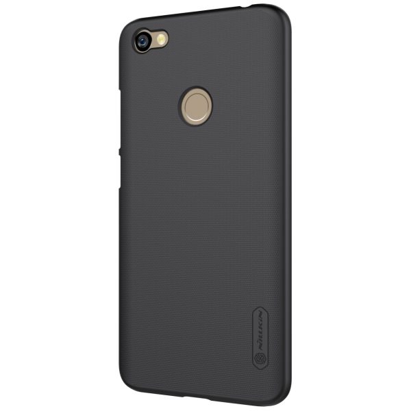 Redmi Note 5A Prime Frosted Shield Hard Back Cover by Nillkin - Black