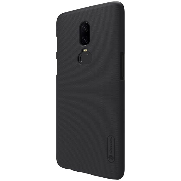 OnePlus 6 Frosted Shield Hard Back by Nillkin - Black OnePlus 6 Frosted Shield Hard Back by Nillkin - Black