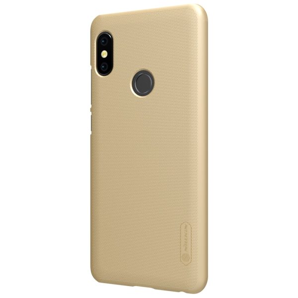 Redmi Note 5 / Note 5 PRO Frosted Shield Hard Back Cover by Nillkin - Gold
