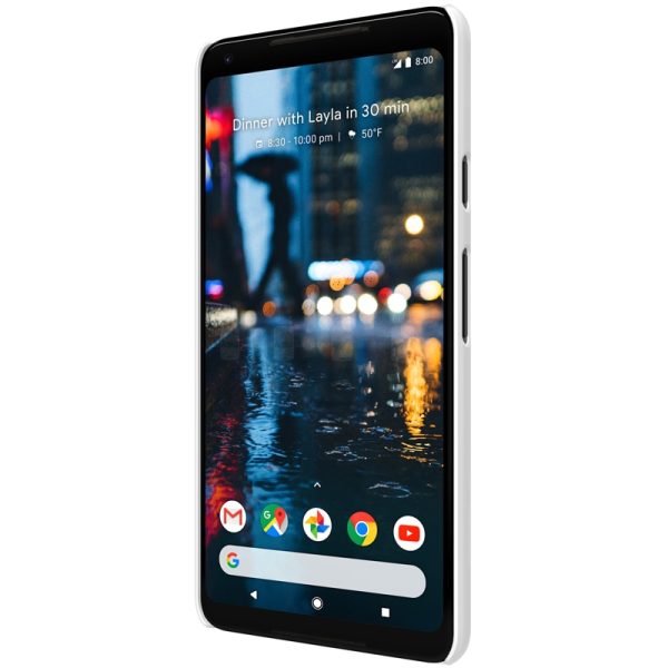 Google Pixel 2 XL Frosted Shield Hard Back by Nillkin - White