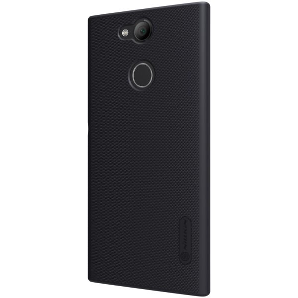 Sony Xperia XA2 Frosted Shield Hard Back Cover by Nillkin - Black