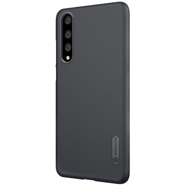 Huawei P20 Pro Frosted Shield Hard Back Cover by Nillkin - Black Huawei P20 Pro Frosted Shield Hard Back Cover by Nillkin - Black