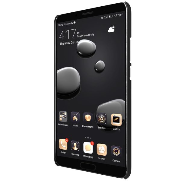 Huawei Mate 10 Frosted Shield Hard Back Cover by Nillkin - Black