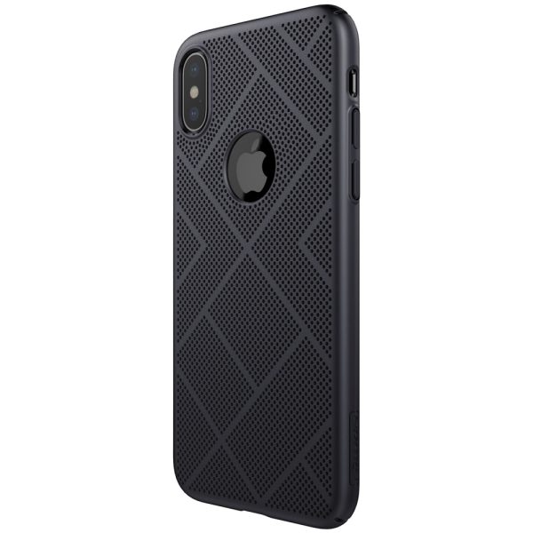 iPhone X Air Case Breathable Hard Back Cover by Nillkin - Black iPhone X Air Case Breathable Hard Back Cover by Nillkin - Black