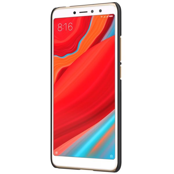 Redmi S2 Frosted Shield Hard Back Cover by Nillkin - Black