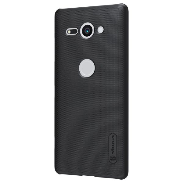Sony Xperia XZ2 Compact Frosted Shield Hard Back Cover by Nillkin - Black Sony Xperia XZ2 Compact Frosted Shield Hard Back Cover by Nillkin - Black