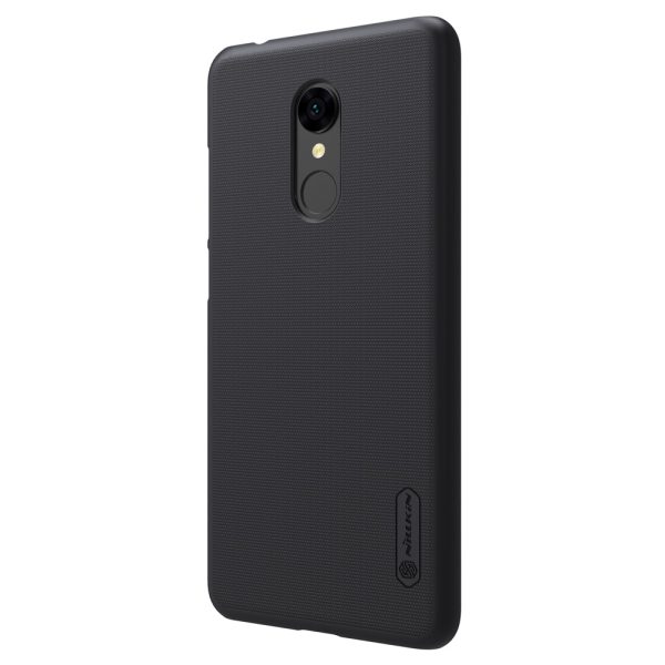 Redmi 5 Frosted Shield Hard Back Cover by Nillkin - Black
