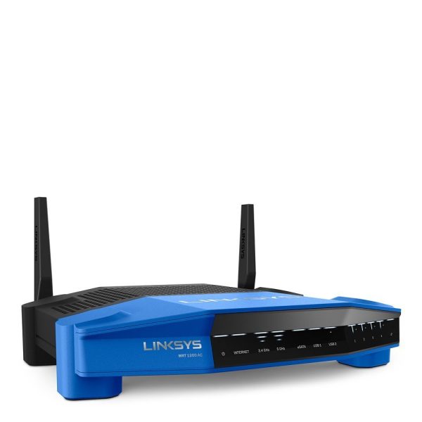 Linksys WRT AC1200 Dual-Band and Wi-Fi Wireless Router with Gigabit and USB 3.0 Ports and eSATA
