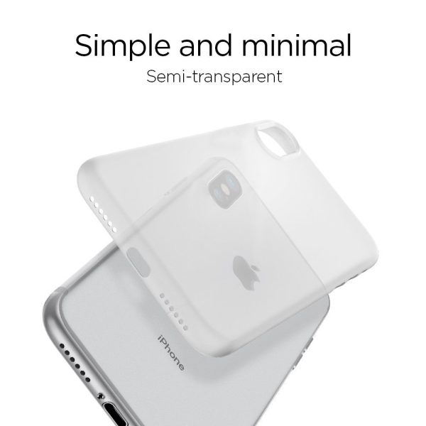 Apple iPhone X Spigen Original Air Skin - Soft Clear Apple iPhone X Spigen Original Air Skin - Soft Clear