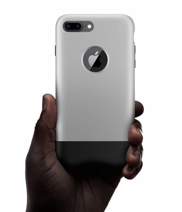 Apple iPhone 8 Plus / 7 Plus  Spigen Classic One with Air Cushion Technology - Aluminium Gray Apple iPhone 8 Plus / 7 Plus  Spigen Classic One with Air Cushion Technology - Aluminium Gray
