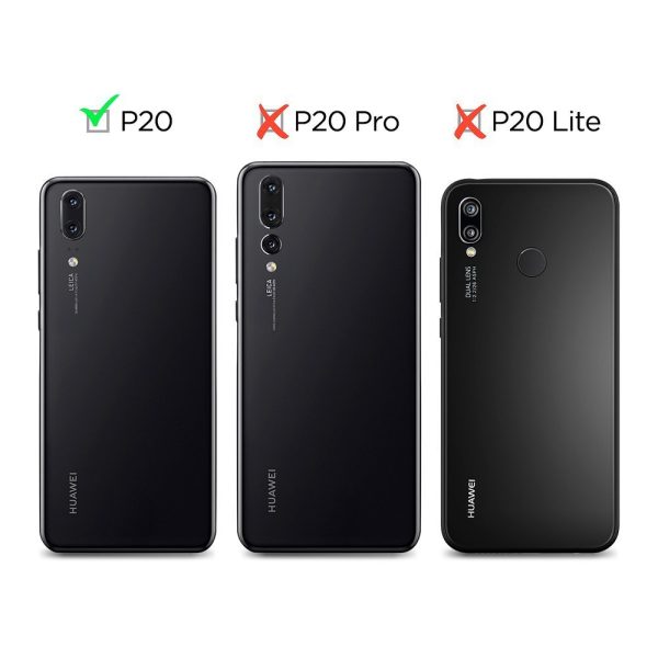 Huawei P20 Spigen Rugged Armor Case - Black