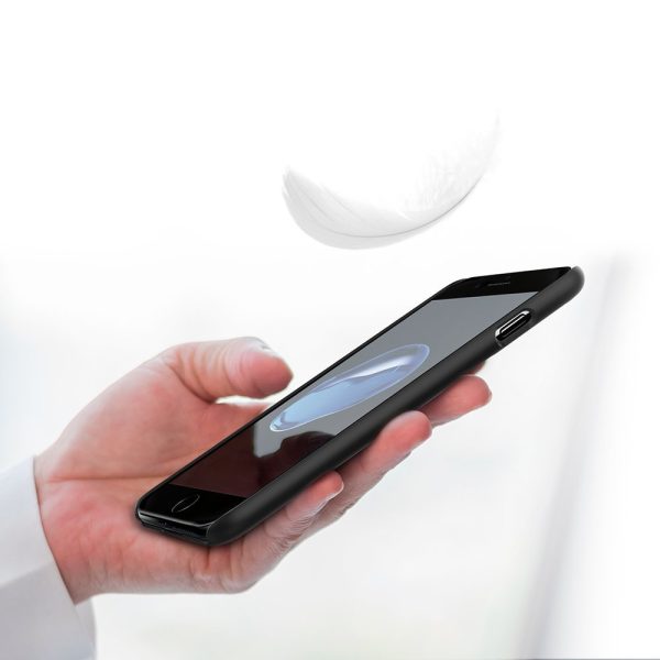 Apple iPhone 8 Plus / iPhone 7 Plus Spigen Thin Fit Case - SF Black Apple iPhone 8 Plus / iPhone 7 Plus Spigen Thin Fit Case - SF Black