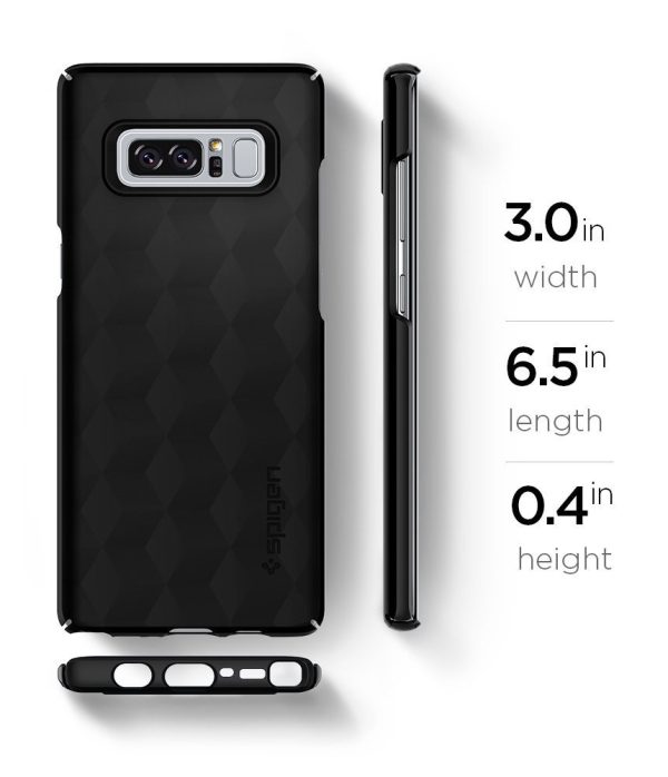 Galaxy Note 8 Original Spigen Original Thin Fit - Matte Black Galaxy Note 8 Original Spigen Original Thin Fit - Matte Black