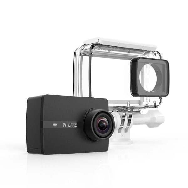 Yi Lite Action Camera with Waterproof Case Included - Black