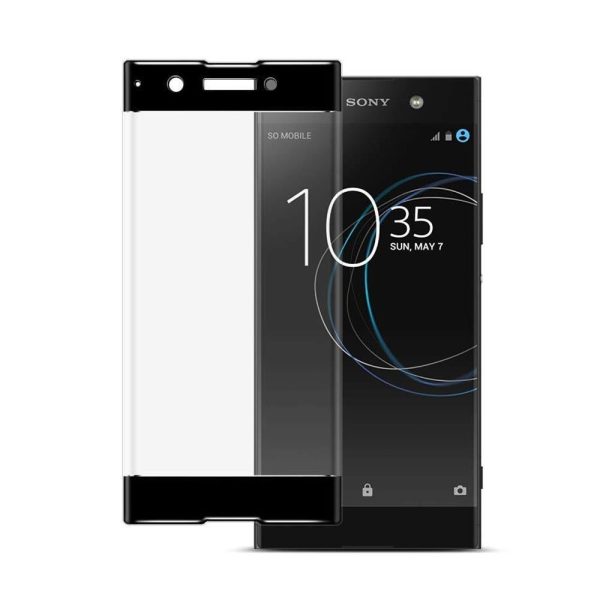 Mocolo Sony Xperia XA1 Edge to Edge Tempered Glass - Black Mocolo Sony Xperia XA1 Edge to Edge Tempered Glass - Black