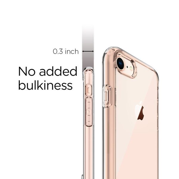 Apple iPhone 8 / 7 Spigen Original Ultra Hybrid S Case - Crystal Clear Apple iPhone 8 / 7 Spigen Original Ultra Hybrid S Case - Crystal Clear