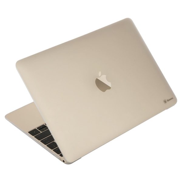 Baseus Macbook Sky Case Transparent Protective Case, Baseus Ultra-thin Semi-transparent PC Crystal Hard Case Protective Shell Cover Stronger Heat Dissipation for all Macbooks