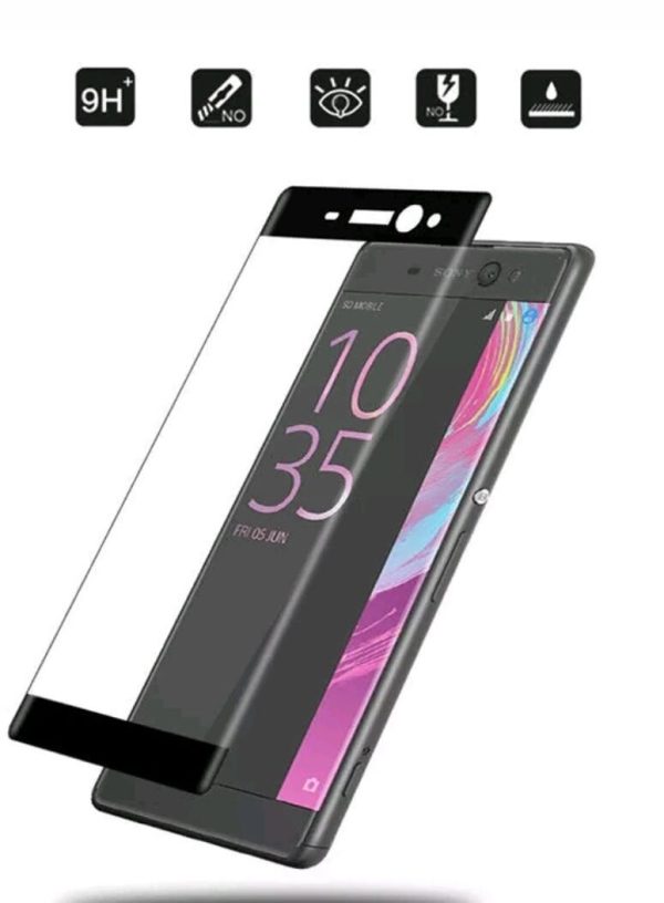 Mocolo Sony Xperia XA Ultra Edge to Edge Tempered Glass - Black