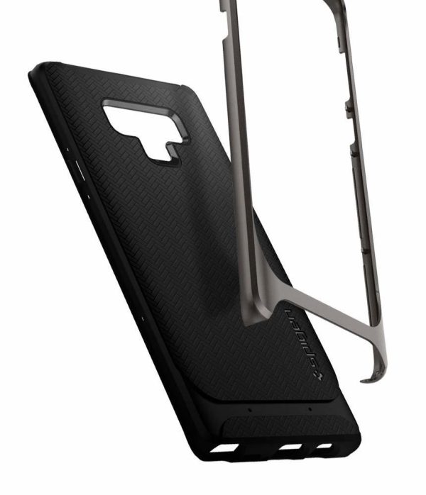 Samsung Galaxy Note 9  Spigen Original Neo Hybrid Dual Layer Case - Gunmetal  Samsung Galaxy Note 9  Spigen Original Neo Hybrid Dual Layer Case - Gunmetal