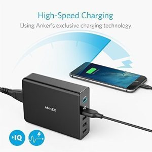 Anker PowerPort+ 5 60W USB-C With USB Power Delivery - Black (A2053L11)