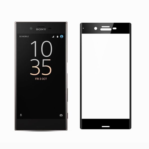 Mocolo Sony Xperia XZ Premium Edge to Edge Tempered Glass - Black