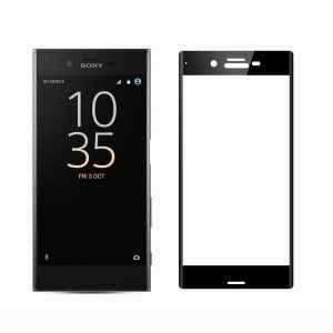 Mocolo Sony Xperia XZ Edge to Edge Tempered Glass - Black