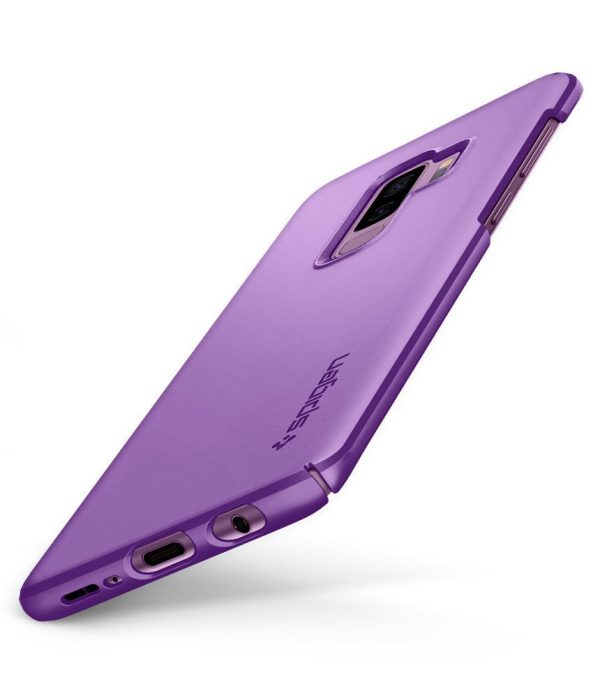 Samsung Galaxy S9 Plus Spigen Original Thin Fit Case - Lilac Purple Samsung Galaxy S9 Plus Spigen Original Thin Fit Case - Lilac Purple