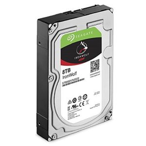 Seagate 8TB IronWolf NAS SATA 6Gb/s NCQ 256MB Cache 3.5-Inch Internal Hard Drive (ST8000VN0022)