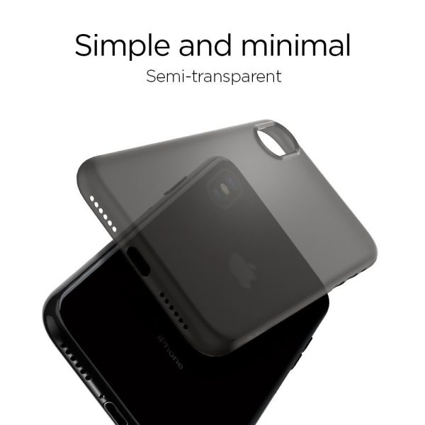 Apple iPhone XS / iPhone X Spigen Original Air Skin - Black Apple iPhone XS / iPhone X Spigen Original Air Skin - Black