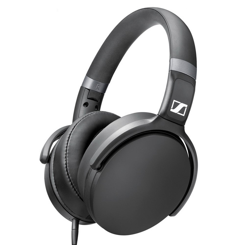 Sennheiser Over-Ear Headphones with Mic Around Ear Headphones - HD 4.30G Black