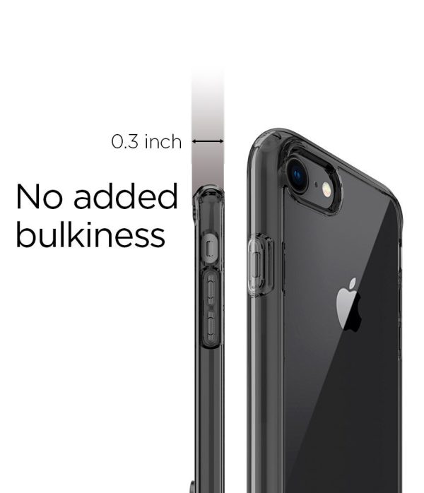 Apple iPhone 8 / 7 Spigen Original Ultra Hybrid S Case - Jet Black Apple iPhone 8 / 7 Spigen Original Ultra Hybrid S Case - Jet Black