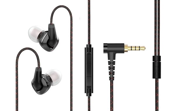 FiiO F3 Dynamic Graphene Driver In-Ear Monitor Earphones with Mic
