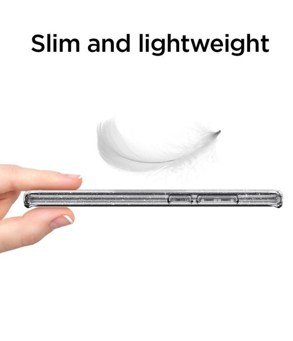 Galaxy Note 8 Spigen Liquid Crystal Glitter Case - Crystal Quartz