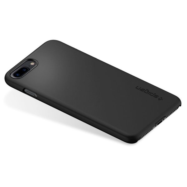 Apple iPhone 8 Plus / iPhone 7 Plus Spigen Thin Fit Case - SF Black Apple iPhone 8 Plus / iPhone 7 Plus Spigen Thin Fit Case - SF Black