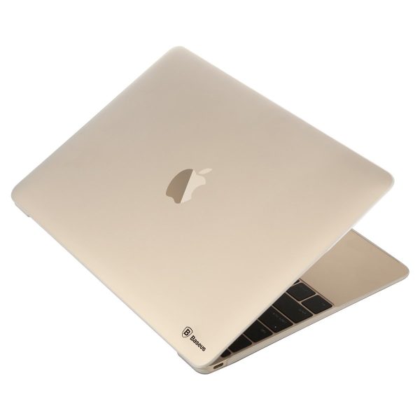 Baseus Macbook Sky Case Transparent Protective Case, Baseus Ultra-thin Semi-transparent PC Crystal Hard Case Protective Shell Cover Stronger Heat Dissipation for all Macbooks